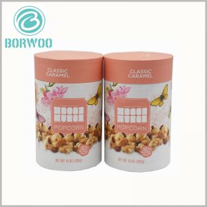 10 oz chocolate packaging boxes wholesale. Fully biodegradable paper tube packaging, the lid is in the form of a flat lid, and the details of packaging manufacturing are also handled well.
