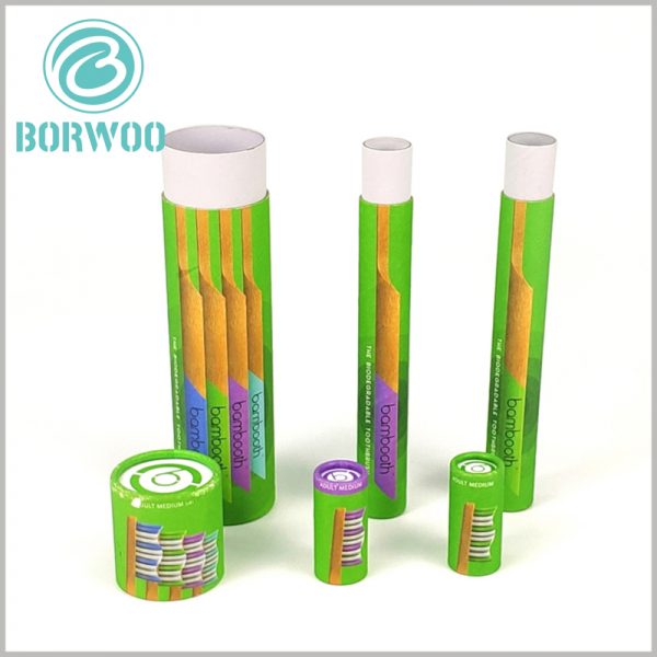 Custom-cardboard-tube-for-toothbrush-packaging. Customized packaging has product patterns on the surface, which can target the characteristics of the product.