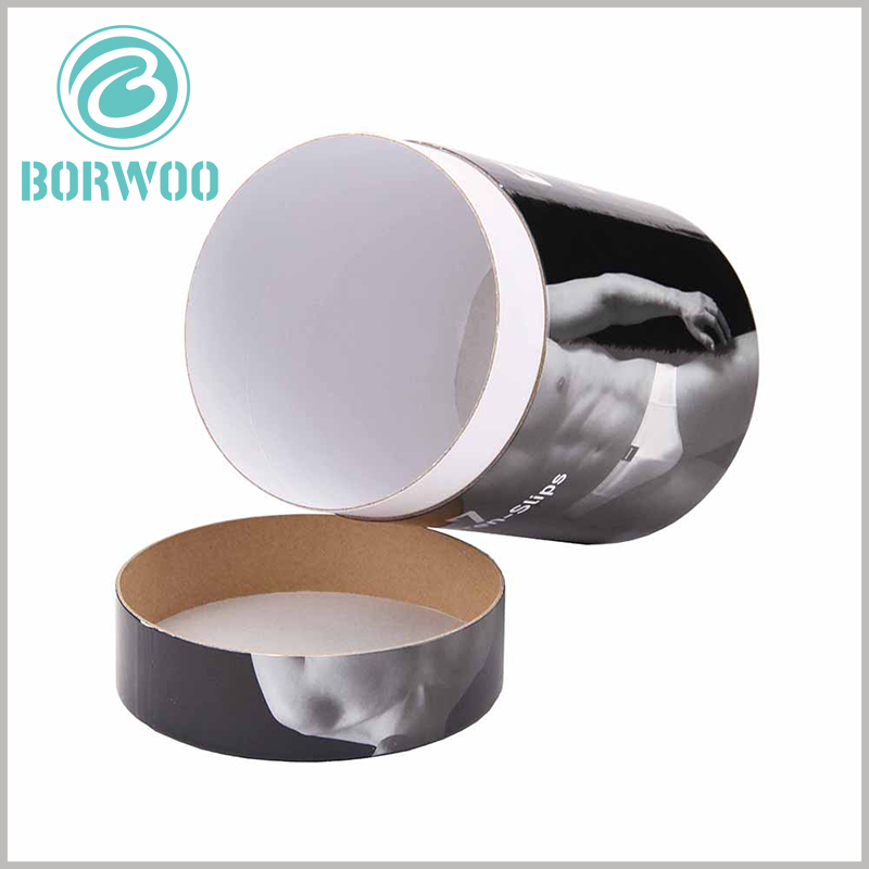 black paper tube packaging wholesale. The packaging materials for customized round boxes include kraft paper, white cardboard, and coated paper (the CMYK printed content is used for lamination on the outside of the paper tube).