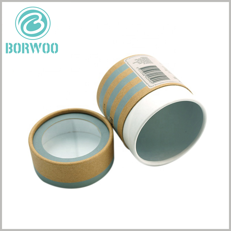 custom paper tube packaging wholesale. The thickness of the paper tube cover is 2mm, which can withstand a certain external pressure.