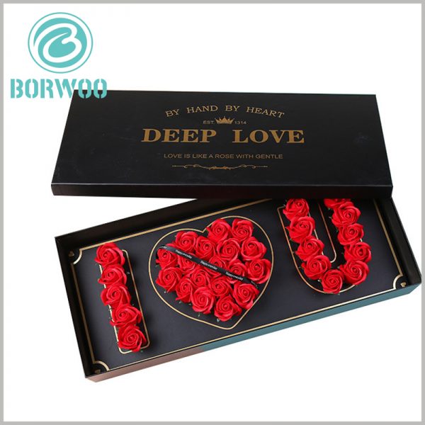 high-end lover flower gift boxes wholesale