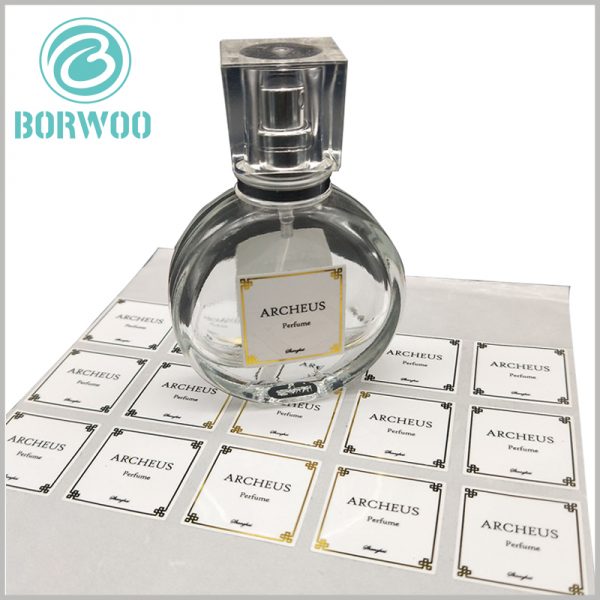 wholesale printed paper labels for perfume bottles.Customized labels have a unique charm and can be targeted to promote products and brands.