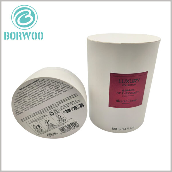 100ml perfume packaging tube boxes with paper insert,Additional product details, such as the barcode, are printed on the bottom of the tube—providing essential information while maintaining the packaging’s clean, minimalist aesthetic.
