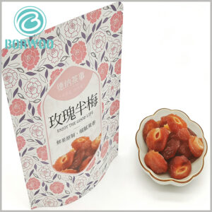 120g Preserved Fruit Stand-Up Pouch | Custom Printed for Snack Brands