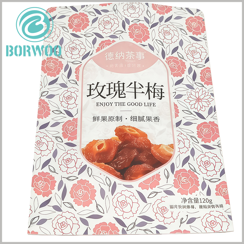 · 120g Preserved Fruit Stand-Up Pouch | Shelf-Stable for Retail Display（