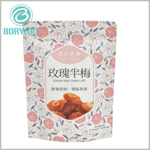 120g Preserved Fruit Stand-Up Pouch | BPA-Free Food Grade Safe for Edibles