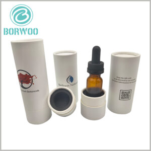 15ml essential oil packaging tube wholesale, the inside of the paper tube has an EVA insert to fix the essential oil bottle and better protect the product