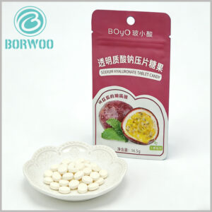 Passion Fruit Flavored 16.5g Tablet Candy Pouch – Convenient, Sugar-Free Hyaluronic Acid Chewables