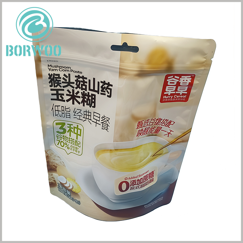 180g Resealable Breakfast Corn Paste Pouch | Wholesale Airtight Packaging
