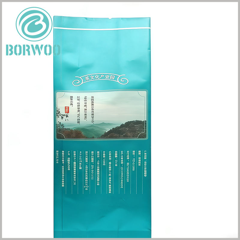 Factory direct wholesale 200g custom green tea airtight moisture proof pouches. Competitive price, high quality, suitable for tea factories, shops and importers.