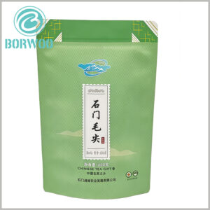 200g Wholesale Loose Leaf Tea Stand-Up Pouch | Resealable Airtight Freshness Protection