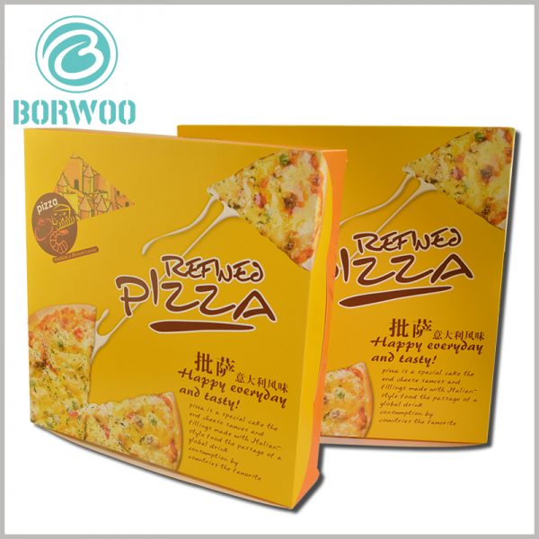 8 inch pizza boxes packaging printable. Custom pizza boxes can print content, reflect the difference between the product and other brands from the packaging, and can promote the differentiation of food.