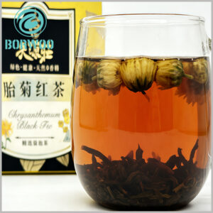 3g Custom Premium Chrysanthemum Black Tea Bags | No Artificial Flavors | Refreshing Floral-Black Tea for Daily Wellness