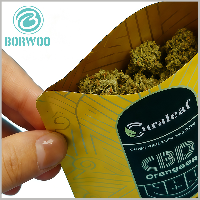 Premium 5g Smell Proof Mylar Cannabis Bags | CBD Flower Packaging Solutions