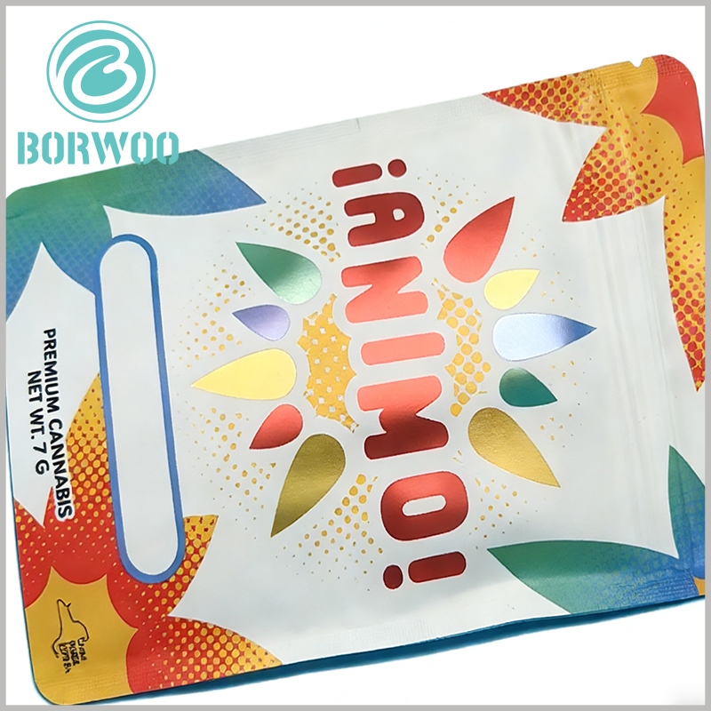 PET/VMPET/PE Child Resistant Mylar Stand Up Bags with Tamper-Evident Seal | Safe Cannabis Retail & Storage