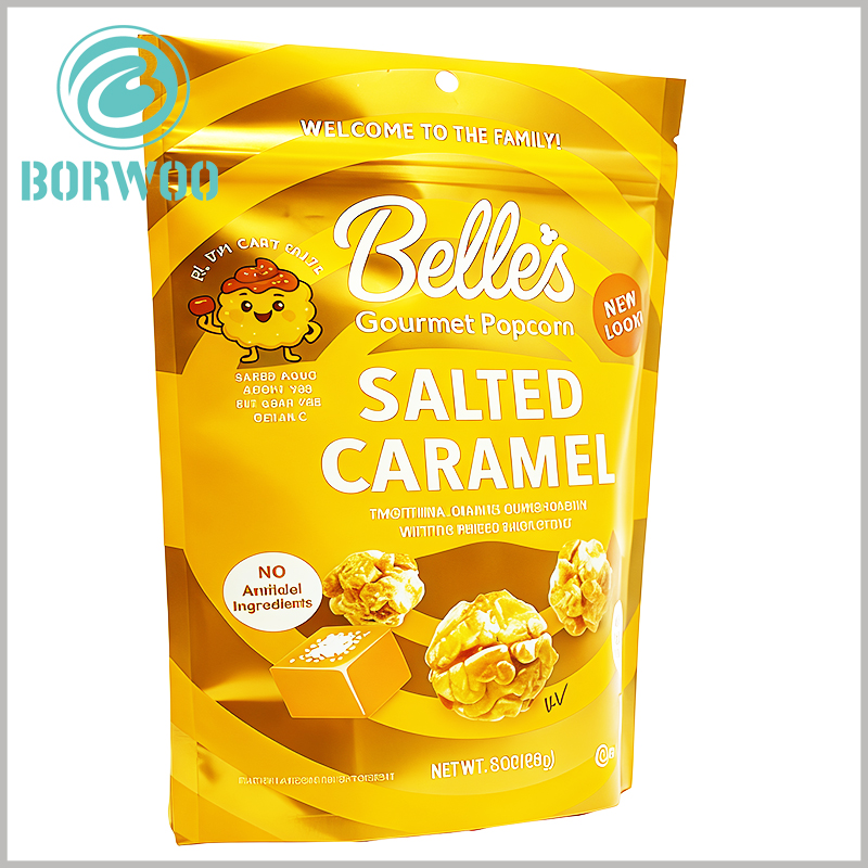 3oz Metallized Foil Popcorn Pouch | Wholesale Bulk for Snack Manufacturers