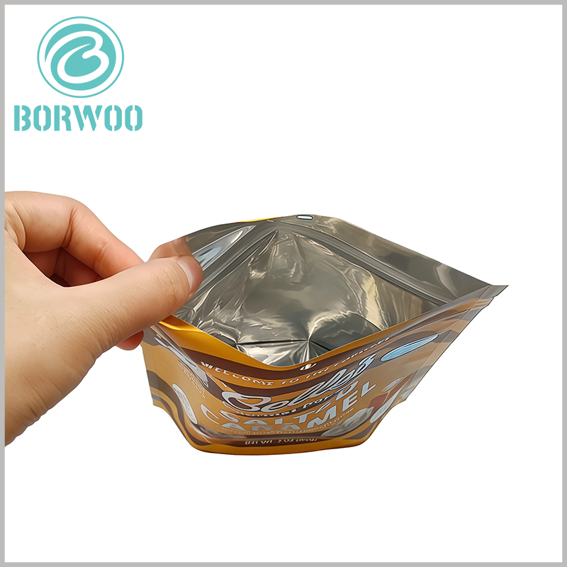3oz Metallized Foil Popcorn Pouch | BPA-Free Food Grade Snack Packaging