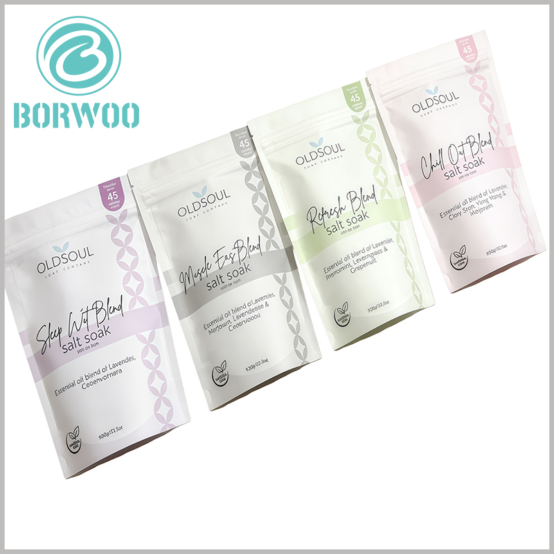 950g Freshness Bath Salt Pouch | Wholesale Bulk for Beauty Manufacturers