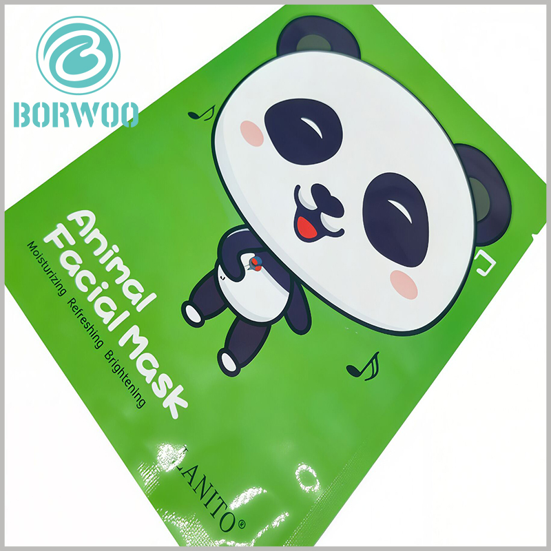 Custom Animal Print Facial Mask Pouch | Custom Printed for Beauty & Skincare Brands