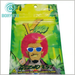 Premium Custom Printed Child Resistant Mylar Stand Up Pouch for Safe Storage