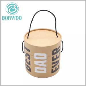 Large diameter kraft paper tubes packaging with rope