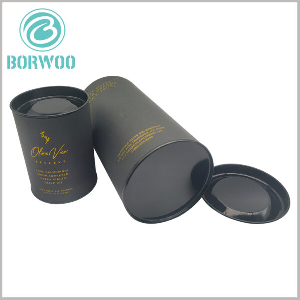 Olive Oil Packaging tube with metal lid