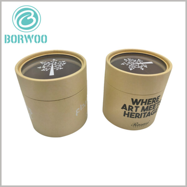 Perfume packaging tubes with top window, different styles can use different printing colors and patterns to achieve the purpose of distinguishing products