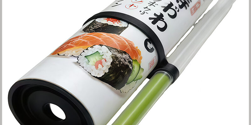 Reusable Sushi Push Up Pop Tube – Smooth Push Design for Fresh Sushi Packaging Reusable Sushi Push Up Pop Tube - Smooth Push Design for Fresh Sushi Packaging