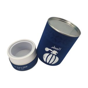 Velvet perfume tube packaging with inner tray
