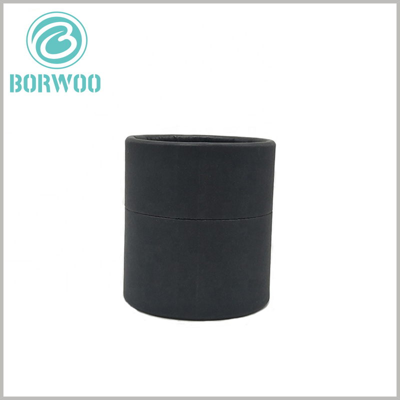 black cardboard tube packaging boxes. Biodegradable product packaging boxes will not cause irreversible impact on the environment.