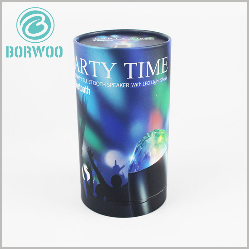 cardboard cylinder packaging for LED rotating light. Product packaging design is closely related to LED revolving lights, and the appearance of the packaging can determine the characteristics of the product.