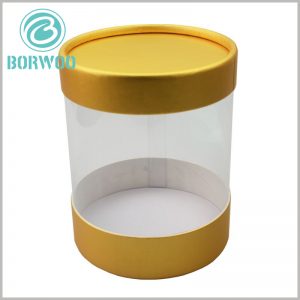 clear plastic tubes with paper caps. The body part of the tube packaging is completely transparent, you can completely see the product style inside the packaging, and increase the customer's trust in the product.