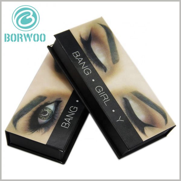 creative empty lash boxes with logo wholesale. Mink eyelash packaging can be customized, using creative packaging design to enhance the attractiveness of packaging and products.