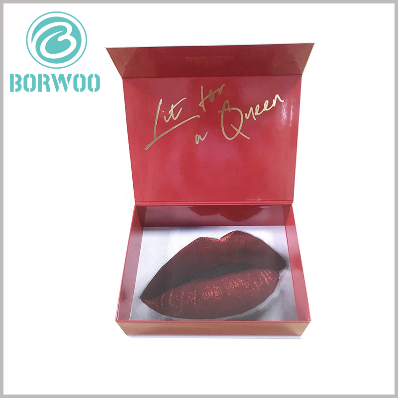 creative lipstick gift boxes. Creative cardboard packaging design can instantly attract customers' attention and make customers feel good about the product and brand.