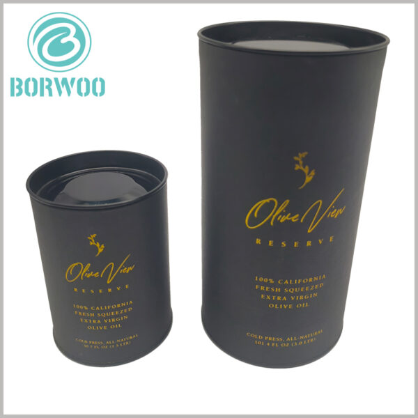 custom Olive Oil Packaging tube with metal lid