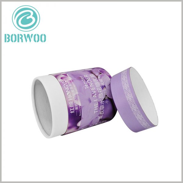custom skin care product packaging for Facial mask. The mask packaging only has the form of cardboard tube, and the size of the packaging is determined according to the product volume