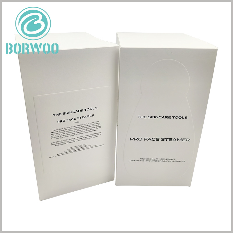 face steamer packaging boxes with emboss printed wholesale