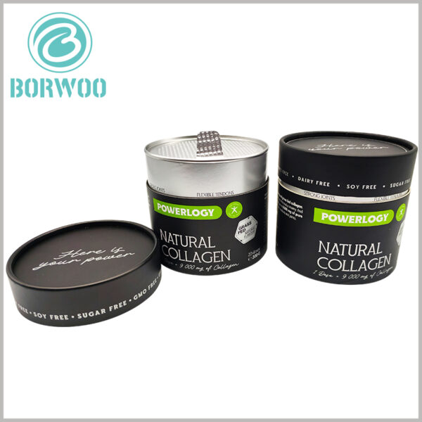 food powder packaging tube with Easy-tear aluminum foil lid wholesale