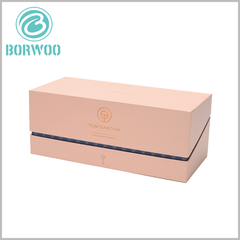 high quality brown kraft candle boxes packaging