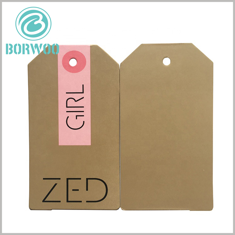 Kraft paper hang tags printable