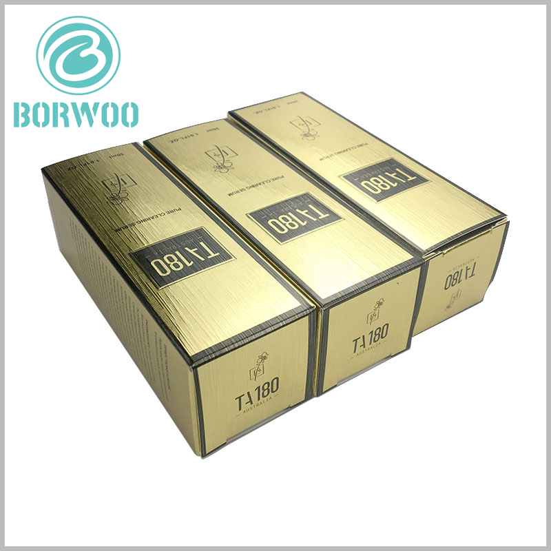 luxury cosmetic packaging boxes with logo. Brand information is one of the most concerned issues for customers. Customers will evaluate the value of products based on cosmetic brand information.