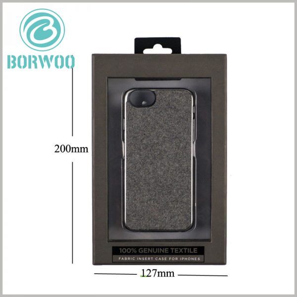 mobile phone case packaging with window wholesale. Window packaging is very necessary for the promotion of products, and has high visibility for the sealed products.