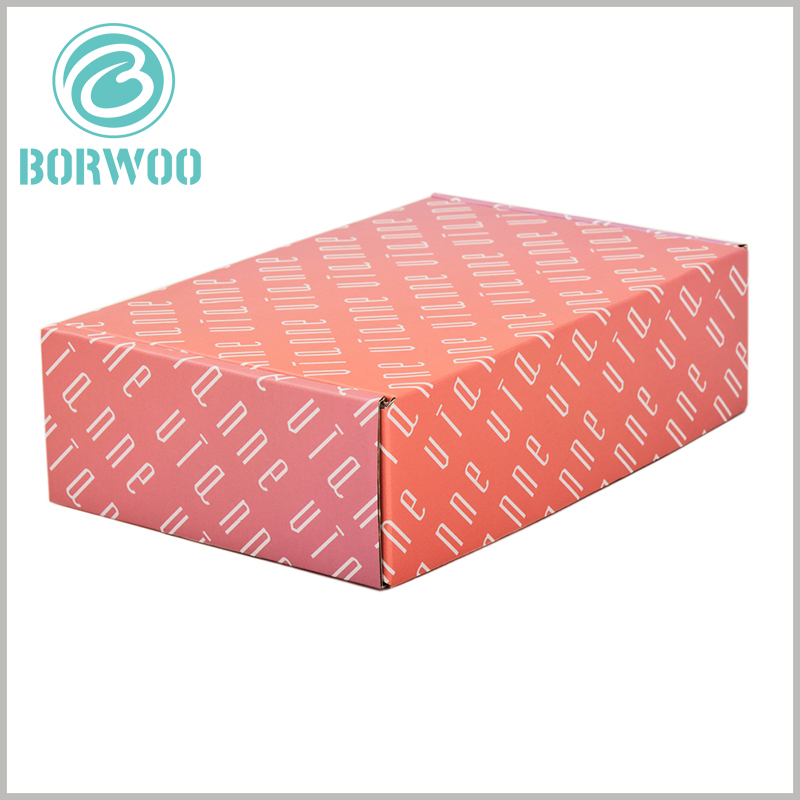 printed small corrugated packaging for makeup boxes. Cosmetic packaging design can have unique content to distinguish between products.