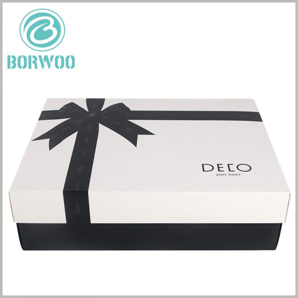 white large gift boxes with lids. The size of customized large cardboard boxes is determined according to the product, so that the packaging and the product are completely matched.